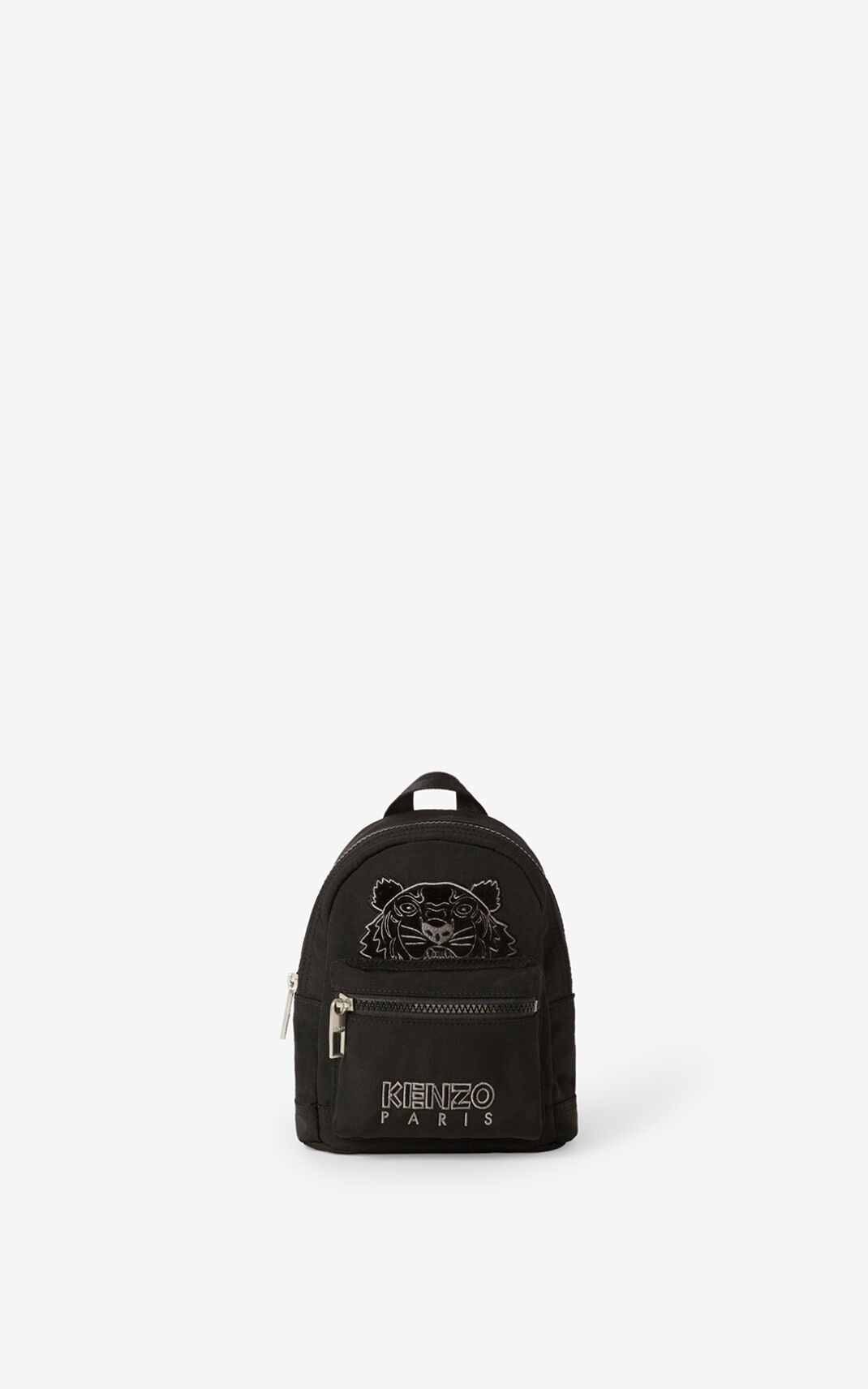 Sac À Dos Kenzo Homme Mini Toile Kampus Tiger Noir YBSVT-9401